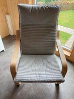 In nieuwstaat verkerende fauteuil stoel, Ophalen, Hout, 75 tot 100 cm, Zo goed als nieuw
