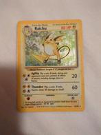 Raichu, Hobby en Vrije tijd, Ophalen of Verzenden, Zo goed als nieuw, Losse kaart
