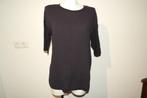 Marccain zwart baggy shirt andere stof mouwtjes N5/42