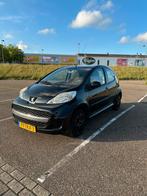 Peugeot 107 1.0 12V 5DR 2012 Zwart (nieuwe koppeling), Voorwielaandrijving, 4 stoelen, Origineel Nederlands, Handgeschakeld