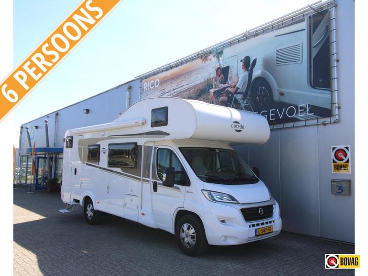 Carado A461 6 persoons/Dakairco/Alarm, Caravans en Kamperen, Campers, Bedrijf, tot en met 6, Carado, Overige merken, Diesel, Handgeschakeld