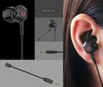 Mossmedia G100 - Gaming In-ear met Microfoon - PS4&PS5, In-ear, Volumeregelaar, Ophalen of Verzenden, Zo goed als nieuw