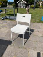 Witte Ikea stoel, Ophalen, Kunststof, Wit, Zo goed als nieuw