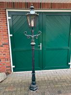 Nostalgische lantaarn buitenverlichting, Tuin en Terras, Buitenverlichting, Ophalen, Zo goed als nieuw, Netvoeding, Staande lamp