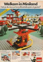 retro reclame 1982 Lego speelgoed blus helicopter, Verzamelen, Retro, Verzenden, Overige typen