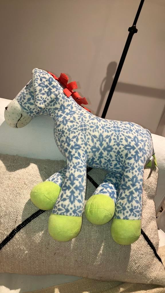 Happy horse ezel paard zebra zahra, Kinderen en Baby's, Speelgoed | Knuffels en Pluche, Ophalen of Verzenden, Zo goed als nieuw