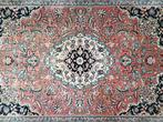 Handgeknoopt oosters wol Kashmir tapijt medallion 173x243cm, Persian Perzisch vintage oosters hype, Gebruikt, Crème, 150 tot 200 cm