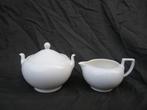 Wedgwood TRADITIONAL PLAIN  suikerpot & melkkannetje, Verzenden, Zo goed als nieuw, Aardewerk, Wedgwood