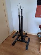 2 x Trainingsstandaard, ATX gewichten, 2 steunen, Sport en Fitness, Ophalen, Zo goed als nieuw, Metaal, Krachtstation