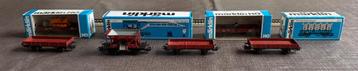 8 Marklin maintenance wagons (o.a. 4423,4424,4635,4671,4610) beschikbaar voor biedingen