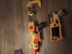 nerf pistolen geel/oranje/zwart, Ophalen, Gebruikt
