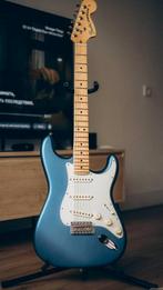 Fender American Performer Stratocaster Satin LPB MN, Muziek en Instrumenten, Ophalen of Verzenden, Zo goed als nieuw, Solid body
