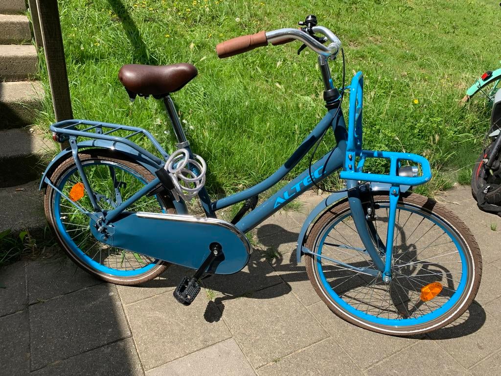 Altec Kinderfiets -  - Blauw, Fietsen en Brommers, Fietsen | Meisjes, Ophalen of Verzenden, Zo goed als nieuw, 24 inch, Handrem