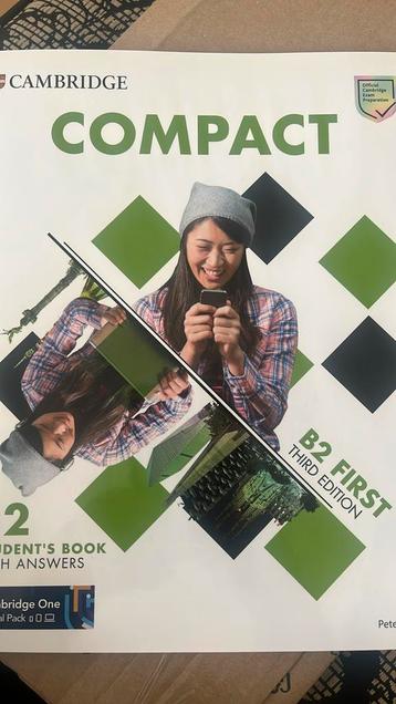 Compact cambridge B2 student’s book beschikbaar voor biedingen