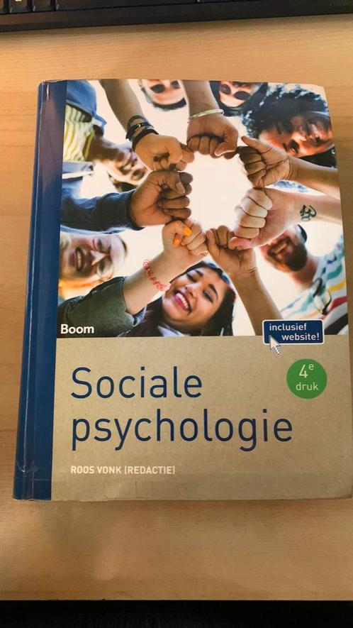 Sociale psychologie, Boeken, Psychologie, Zo goed als nieuw, Sociale psychologie, Ophalen of Verzenden