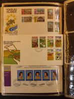 NIEUW-ZEELAND - boek FDC's / tevens iets OCEANIË (K366) 2/2, Postzegels en Munten, Ophalen of Verzenden, Buitenland