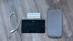 Logitech Keys-To-Go + Sleeve, Ophalen of Verzenden, Zo goed als nieuw, Draadloos, Qwerty