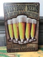 Guinness bier pelikaan reclamebord tekstbord pub bar mancave, Nieuw, Ophalen of Verzenden