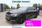 Audi e-tron e-tron 55 Adv. ProLine Plus 95 kWh Pano, Leder,, Auto's, Automaat, 192 pk, 43 €/maand, Zwart