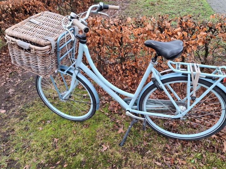 Batavus Diva 28 inch - 5 versnellingen - met mand, Fietsen en Brommers, Fietsen | Dames | Damesfietsen, Gebruikt, Batavus, Versnellingen