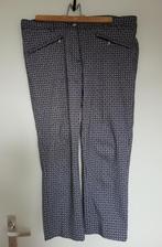 capri broek, maat 42, zwart/wit patroon, Kleding | Dames, Broeken en Pantalons, Zwart, Maat 42/44 (L), Ophalen of Verzenden, Zo goed als nieuw