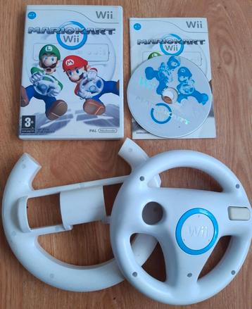 Mario Kart + 2 Sturen - Wii beschikbaar voor biedingen