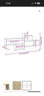 Nieuwe design wandplank - Houtkleur, Huis en Inrichting, Ophalen of Verzenden, Nieuw