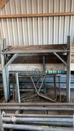 Steigers compleet stapelbaar, Ophalen, Gebruikt, Gevelsteiger, 5 meter of hoger