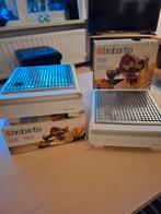 2 x vintage wit Brabantia rechaud., Huis en Inrichting, Ophalen of Verzenden, Zo goed als nieuw