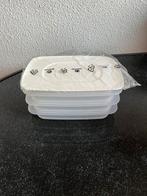 Tupperware vleeswarendoos / Combismart met 3 bakjes, Huis en Inrichting, Keuken | Tupperware, Nieuw, Oranje, Ophalen of Verzenden