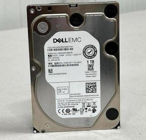 Dell EMC SATA 3.5" harde schijf disc 1TB - HUS722T1TALA600, Computers en Software, Harde schijven, Intern, SATA, Ophalen of Verzenden