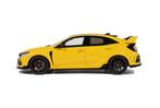 Honda Civic Type R FK8 Euro Spec Geel 2020 OTTO 1/18 OT1093, Hobby en Vrije tijd, Modelauto's | 1:18, Verzenden, Nieuw, Auto, OttOMobile