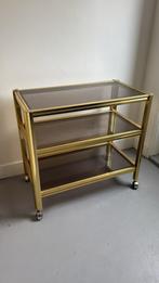 Sidetable/barwagen-Hollywood regancy, Huis en Inrichting, Tafels | Sidetables, Ophalen, ., Zo goed als nieuw, .