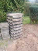 Grindtegels 40x60x6 - Terrastegels, Tuin en Terras, Tegels en Klinkers, Ophalen, Gebruikt, Beton, Terrastegels