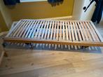 Verstelbare lettenbodem op poten, Huis en Inrichting, Slaapkamer | Matrassen en Bedbodems, Ophalen, 90 cm, Eenpersoons, Zo goed als nieuw