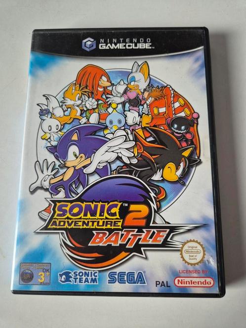 Sonic Adventure 2 Battle GC, Spelcomputers en Games, Games | Nintendo GameCube, Zo goed als nieuw, Avontuur en Actie, 1 speler