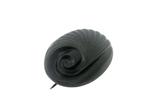 Antieke zwarte Art Deco broche., Verzenden, Overige materialen, Broche