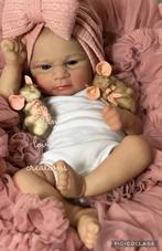 Schattig  muisje 🐀 reborn baby NU €40, Verzamelen, Poppen, Verzenden, Nieuw, Babypop, Levensecht of Reborn