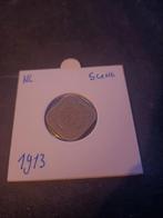 5 cent - 1913 - NL, Postzegels en Munten, Munten | Nederland, Koningin Wilhelmina, Ophalen of Verzenden, Losse munt, 5 cent