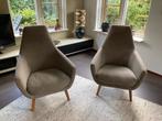 2 Enzo design fauteuils van Montis - Geert Koster design, Huis en Inrichting, Fauteuils, Ophalen, Hout, 75 tot 100 cm, Zo goed als nieuw