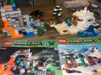 Lego Minecraft 21113 & 21120 - Combineer voor speelplezier!, Ophalen of Verzenden, Gebruikt, Complete set, Lego