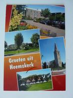 HEEMSKERK Groeten uit Dorpskerk Kerkplein, Ophalen, 1940 tot 1960, Gelopen, Noord-Holland