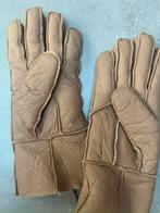 NIEUW BEIGE BRUIN 100% SHEEPSKIN SHEARLING HANDSCHOENEN M, Ophalen of Verzenden, Nieuw, Maat 48/50 (M), Handschoenen