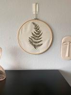Muurdecoratie borduurwerk-stijl, Ophalen of Verzenden, Zo goed als nieuw