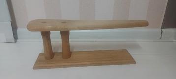 Brocante houten mouw-strijkplankje beschikbaar voor biedingen