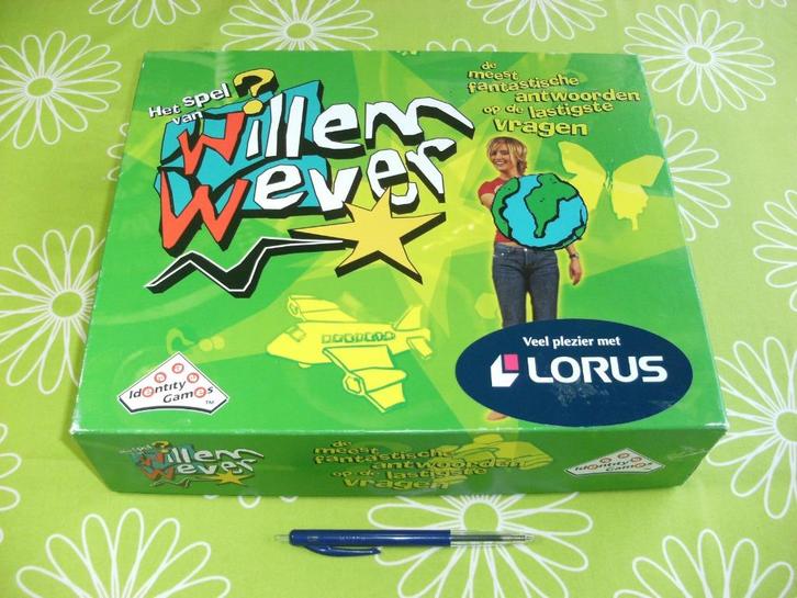 Willem Wever kennisspel, Hobby en Vrije tijd, Gezelschapsspellen | Bordspellen, Zo goed als nieuw, Een of twee spelers, Drie of vier spelers