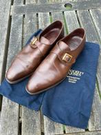 CROCKETT & JONES heren gespschoenen - bruin, maat 11,5 (46), Ophalen, Bruin, Gespschoenen, Zo goed als nieuw