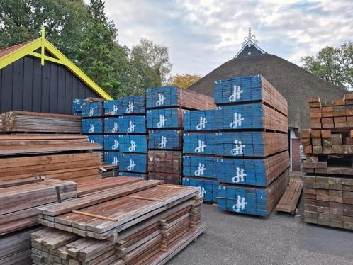 🟡 Hardhouten Balken 40x200mm div. lengtes €10,- p/m1!, Tuin en Terras, Palen, Balken en Planken, Nieuw, Balken, 250 cm of meer