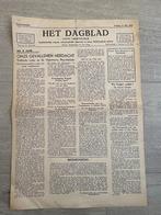 Krant "Het Dagblad", 11 Mei 1945 origineel Den Haag, Verzamelen, Militaria | Tweede Wereldoorlog, Nederland, Overige soorten, Boek of Tijdschrift