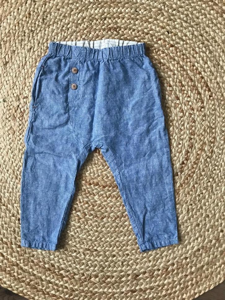 Linnen broek Zara maat 92, Kinderen en Baby's, Kinderkleding | Maat 92, Zo goed als nieuw, Jongen of Meisje, Broek, Ophalen of Verzenden